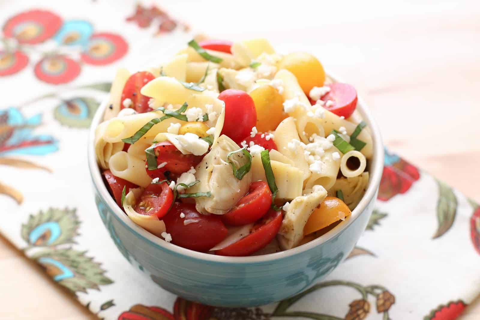 Easy Artichoke Tomato Pasta Salad: Family-Friendly & Make-Ahead Perfection